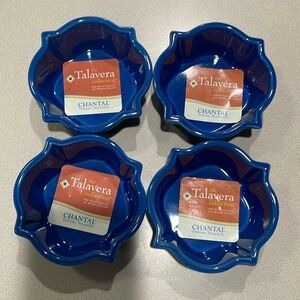 Talavera Chantel Ramikans Set of 4 NWT